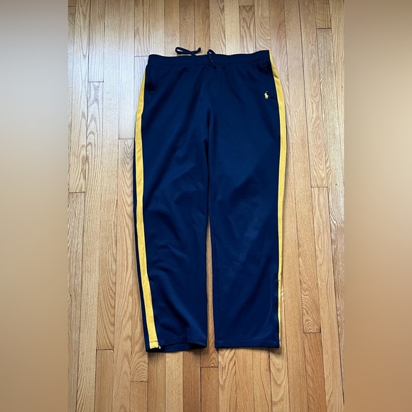 Polo by Ralph Lauren Pants Vintage Polo Ralph Lauren Mens Track Pants Sweatpants 2 Xl Blue